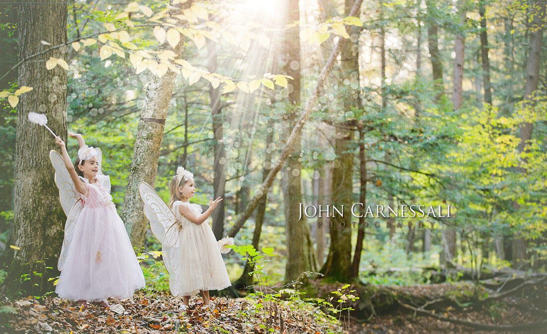 Family posing outdoors during a photo session in Syracuse, NY with natural lighting