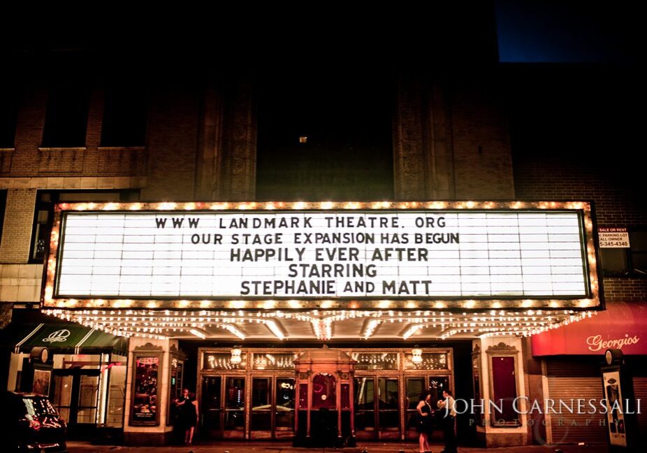 Landmark Theatre Syracuse Wedding Event Venue