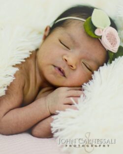 Wrapped studio newborn sleeping in a basket with warm neutral textures, Wrapped studio newborn sleeping in a basket with warm neutral textures, Fayetteville Manlius NY newborn photography
