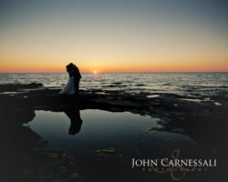 sunset Wedding Photo Central NY