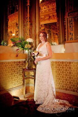 Elegant wedding venue photo inside the Landmark Theatre in Syracuse NY showing ornate interior details.  4)
