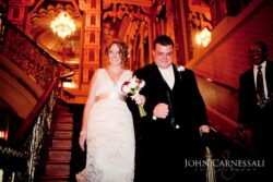Landmark Theatre interior seating and architectural depth in Syracuse NY for wedding photography