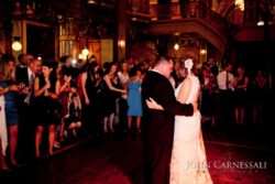 Landmark Theatre Syracuse interior photographed as an upscale wedding venue with dramatic architecture